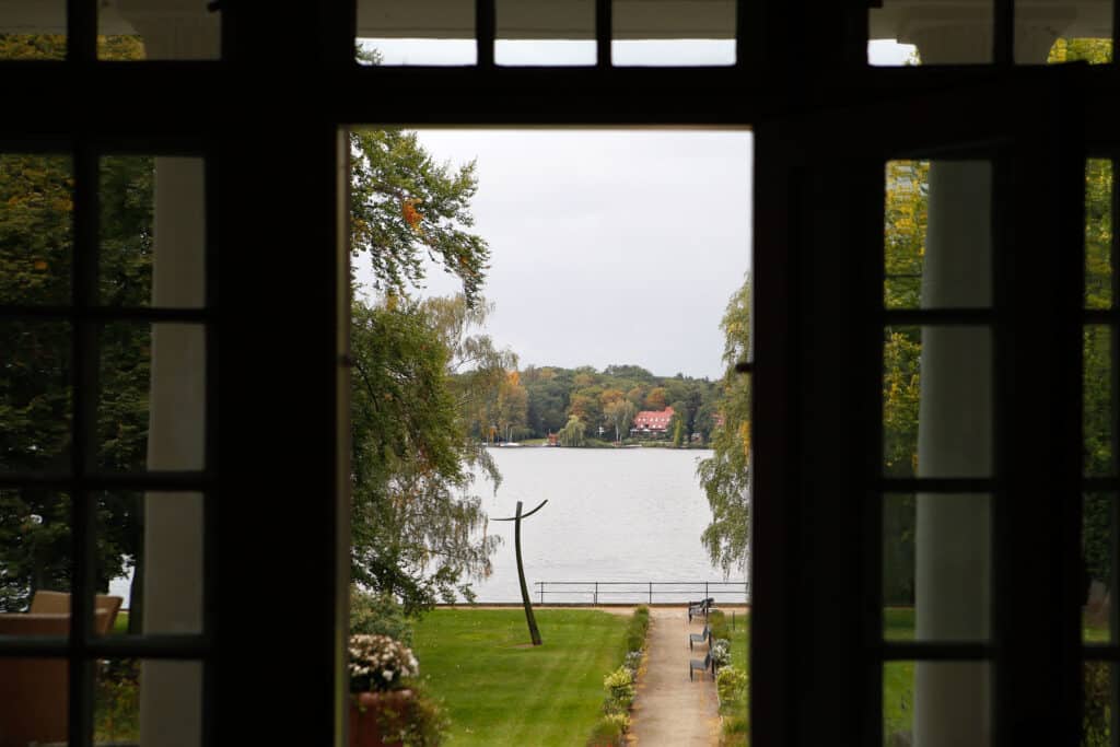 Tagungsstätte Schwanenwerder Skulpur Wannsee